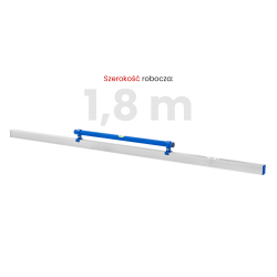 Łata aluminiowa do betonu z poziomicą Toolsa | NORWIT.PL