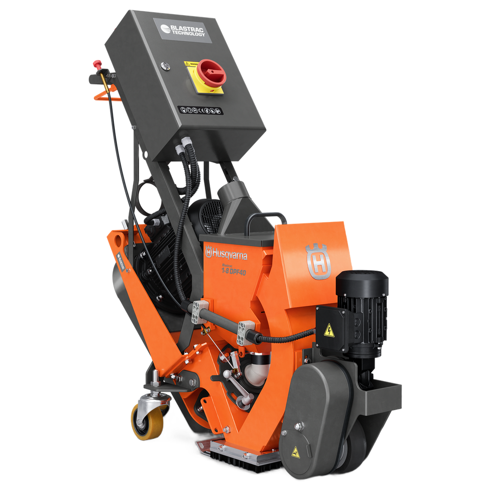 Śrutownica Husqvarna Blastrac 1-8DPF40 | NORWIT.PL