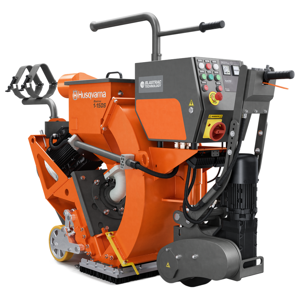 Śrutownica Husqvarna Blastrac 1-15DS | NORWIT.PL