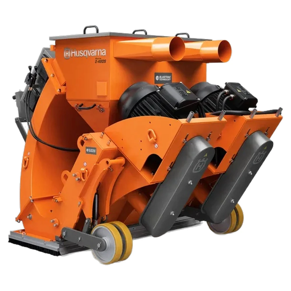 Śrutownica do stali Husqvarna Blastrac 2-48DS | NORWIT.PL