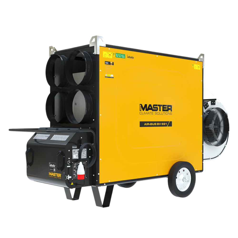 Nagrzewnica olejowa Master BV 691 E InfoAir 225 kW | NORWIT.PL