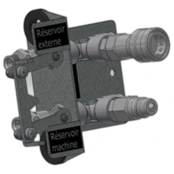 Szybkozłącza zbiornika zewnętrznego Master BV 471 691 | NORWIT.PL