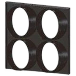 Panel wylotowy 4-drożny Master Ø 320 mm BV 691 | NORWIT.PL