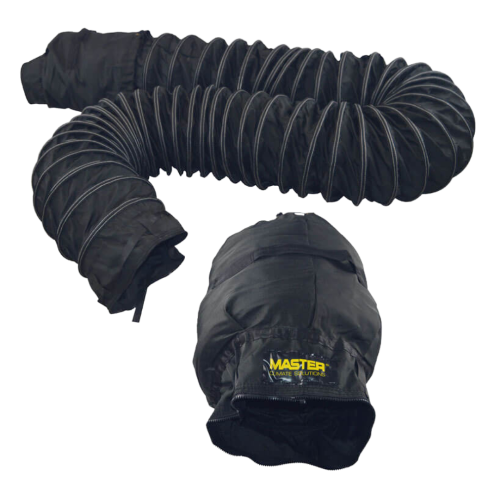 Przewód giętki czarny Master Ø 230 mm 7,6 m | NORWIT.PL