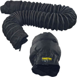 Przewód giętki czarny Master Ø 510 mm 7,6 m | NORWIT.PL