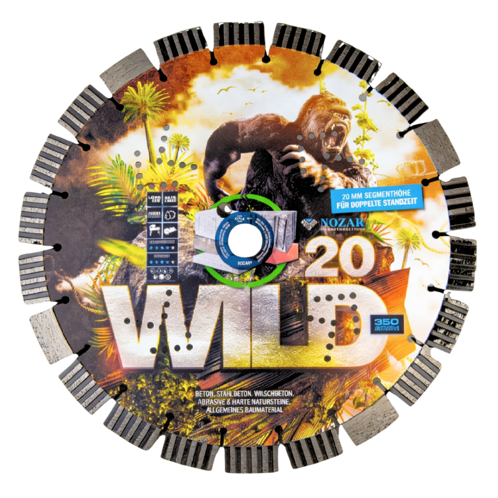 Tarcza diamentowa Nozar WILD 20 350 x 25,4 mm | NORWIT.PL