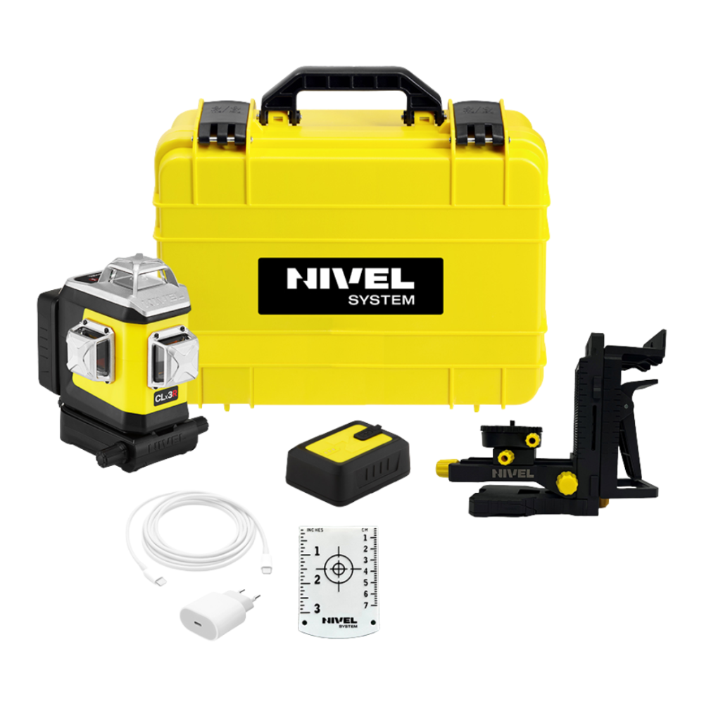 Laser krzyżowy Nivel System CLx3R czerwony | NORWIT.PL