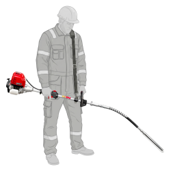 Wibrator do betonu Toolsa Power-Bar 0,5 m 45 mm | NORWIT.PL
