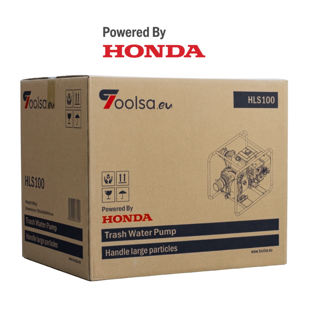 Toolsa HLS100 Trash Water Pump (Honda GX390) | NORWIT.PL