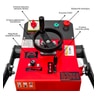 Frezarka do betonu Toolsa TSC-250 Auto Drive (7,5 kW | 400 V) — zdjęcie 2 z 11
