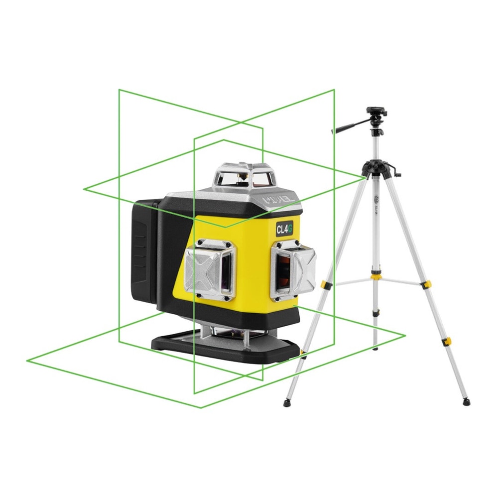 ZESTAW Laser krzyżowy Nivel System CL4G LCD zielony + statyw SJJ-M1 EX — zdjęcie 1 z 6