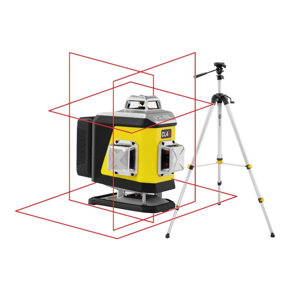 Nivel System CL4R LCD Red Crossline Laser Kit + SJJ-M1 EX Tripod — photo 1 of 5
