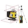 ZESTAW Laser krzyżowy Nivel System CL4R LCD czerwony + statyw SJJ-M1 EX + czujnik CLS-300 DIGITAL — zdjęcie 1 z 6