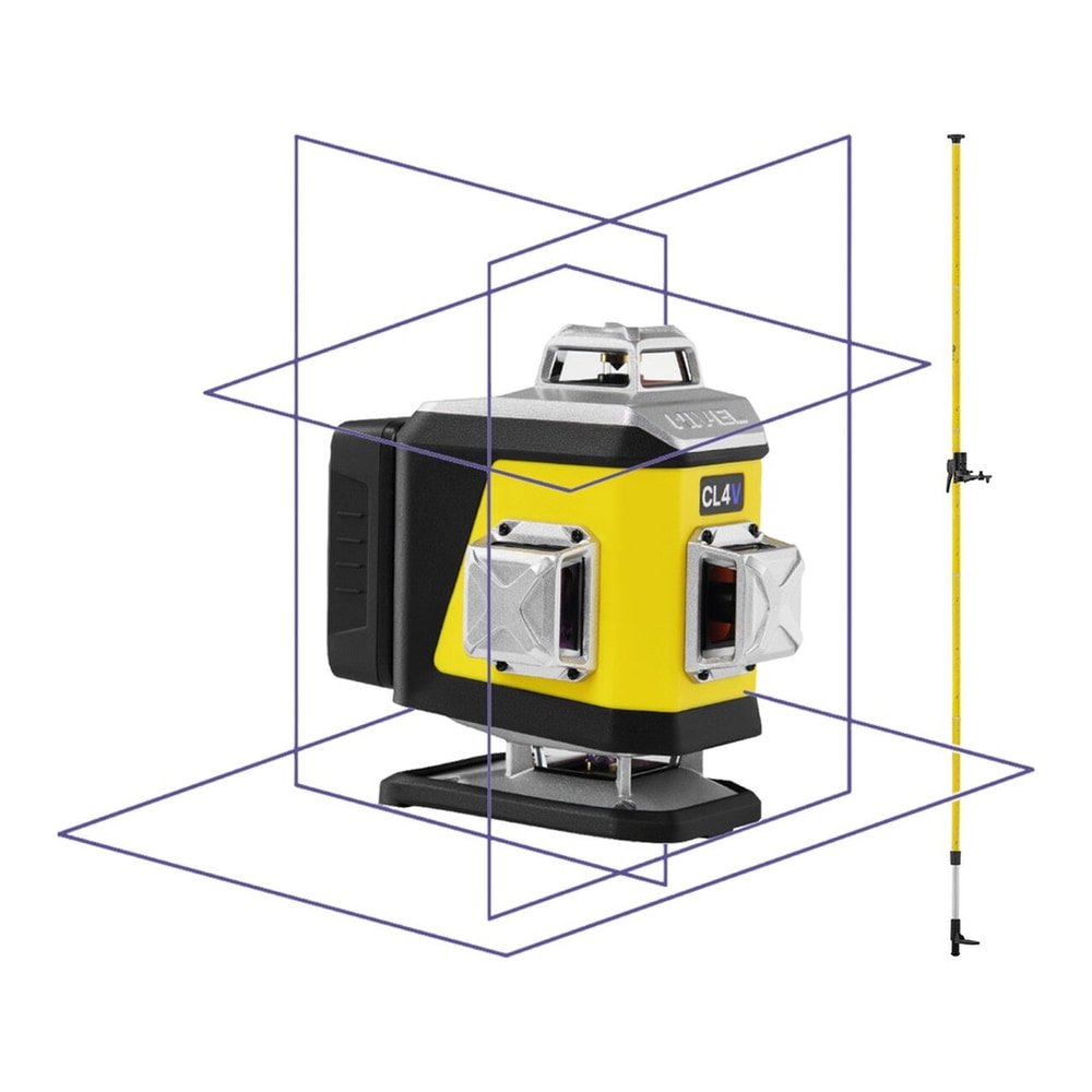 Nivel System CL4V LCD Violet Crossline Laser Kit + LP-36 Spreader Pole — photo 1 of 5