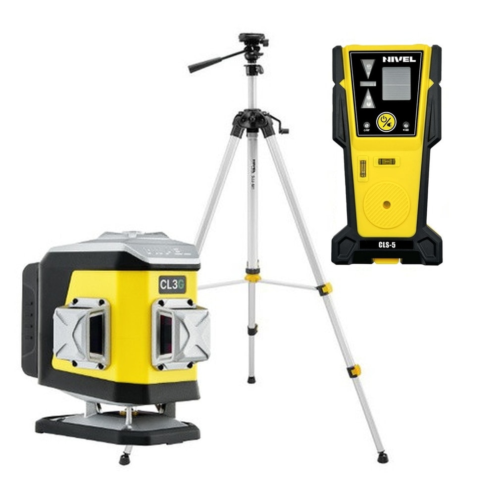 KIT Nivel System CL3G Green Crossline Laser + Sjjm1ex TRIPOD + CLS-5 SENSOR — photo 1 of 8