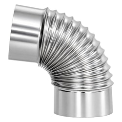 Toolsa 90° Flue Elbow for...