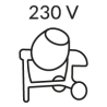 Betoniarki 230 V