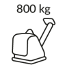 Zagęszczarki gruntu 800 kg