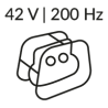 42 V | 200 Hz Converters