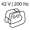 42 V | 200 Hz Converters