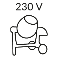 Betoniarki 230 V