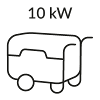 10 kW Three-Phase Generators