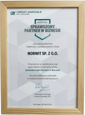 EFL certificate