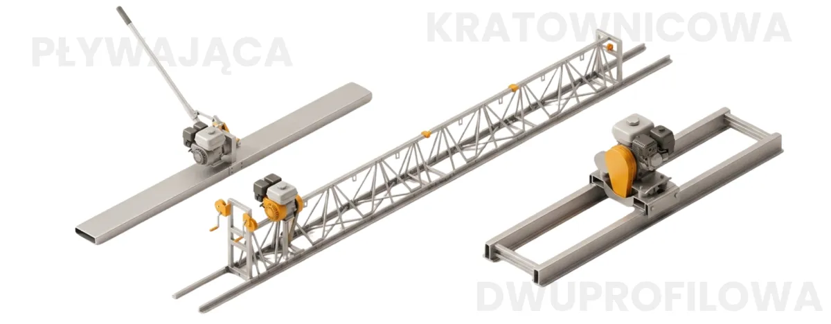 Łata do ściągania i wygładzania betonu — jak pracować krok po kroku