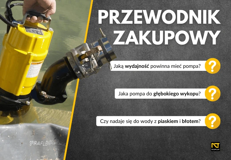Jaka pompa szlamowa będzie najlepsza? Przewodnik zakupowy i modele z NORWIT.PL