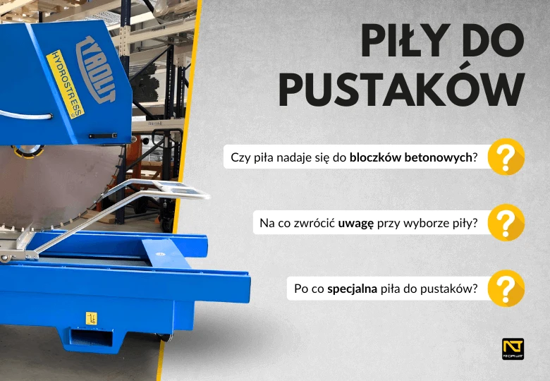 Jaką piłę do pustaków wybrać? Poradnik zakupowy i topowe modele z NORWIT.PL