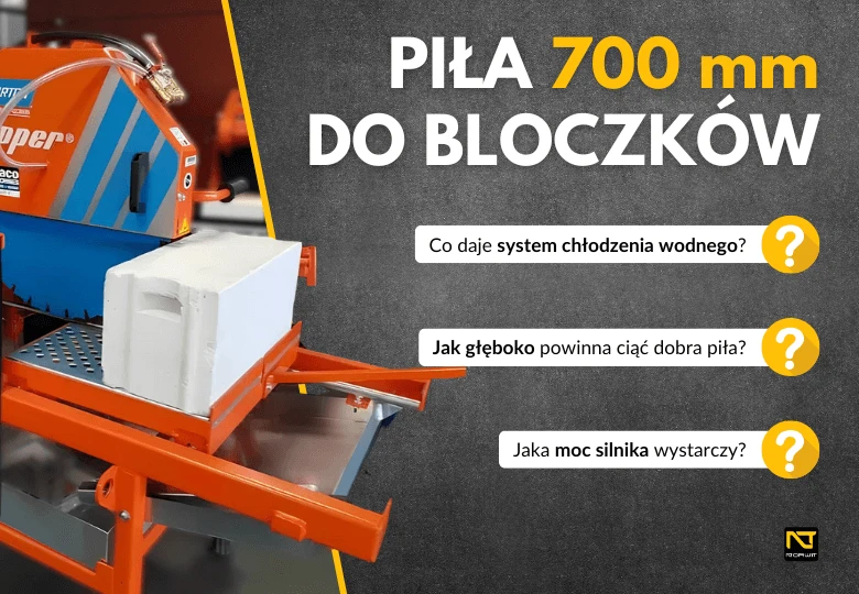 Piła 700 mm do bloczków – ranking najlepszych modeli 2024 z oferty NORWIT.PL