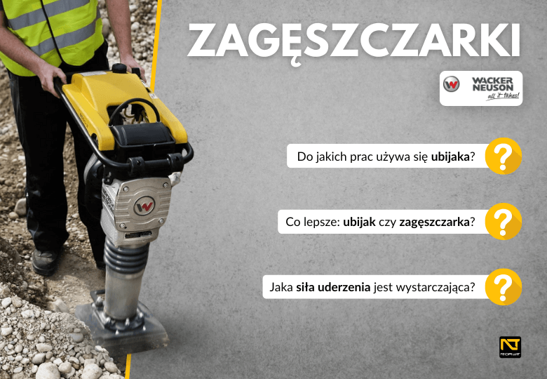 Ubijaki i zagęszczarki Wacker Neuson – niemiecka jakość dla profesjonalistów Ubijaki i zagęszczarki Wacker Neuson – niemiecka jakość dla profesjonalistów