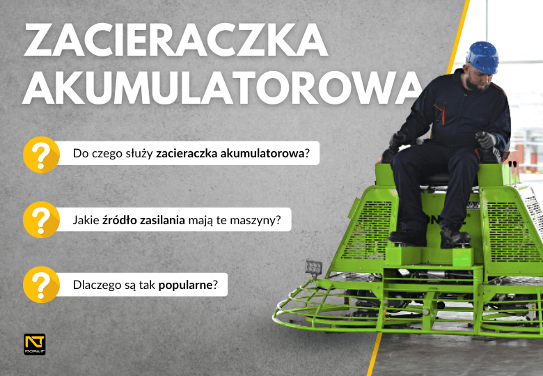 Zacieraczka akumulatorowa – cicha i bezemisyjna alternatywa na każdą budowę Zacieraczka akumulatorowa – cicha i bezemisyjna alternatywa na każdą budowę