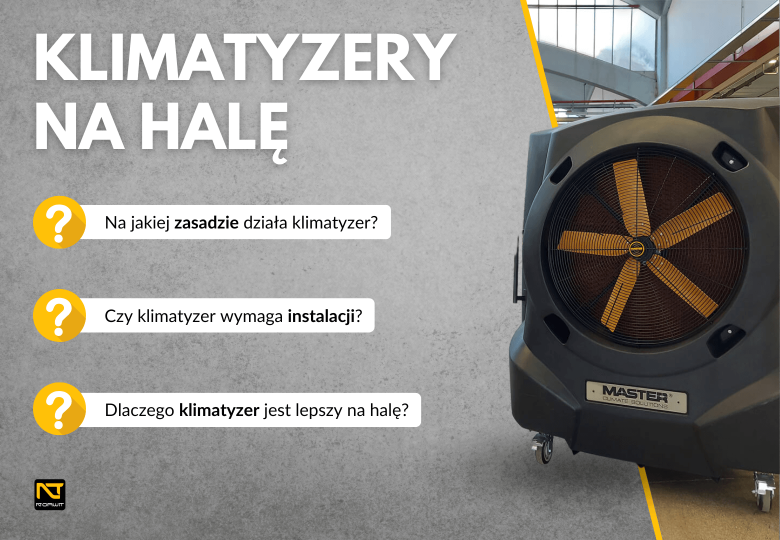 Jaki klimatyzer na halę wybrać? Sprawdź polecane modele i zalety chłodzenia ewaporacyjnego Jaki klimatyzer na halę wybrać? Sprawdź polecane modele i zalety chłodzenia ewaporacyjnego