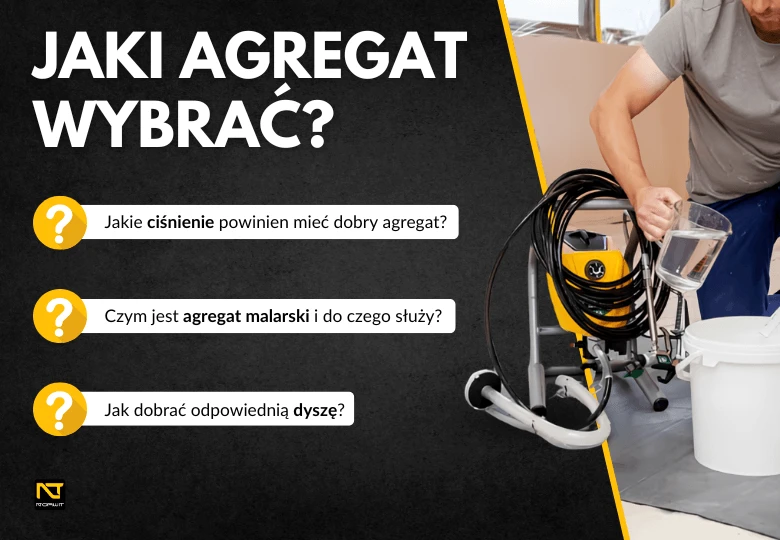 Jaki agregat malarski wybrać? – wszystko, co musisz wiedzieć przed zakupem!