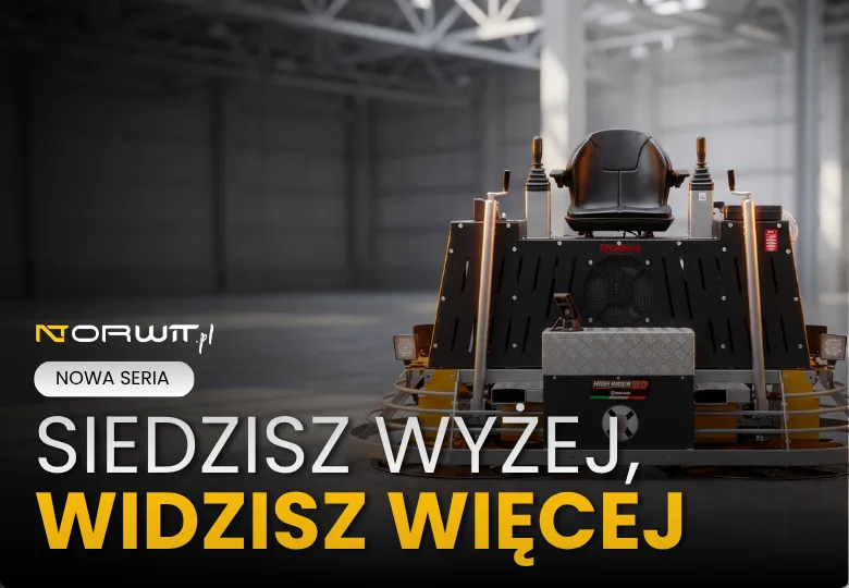 Barikell High Rider — nowa seria zacieraczek samojezdnych z podwyższonym fotelem operatora (90 i 120)