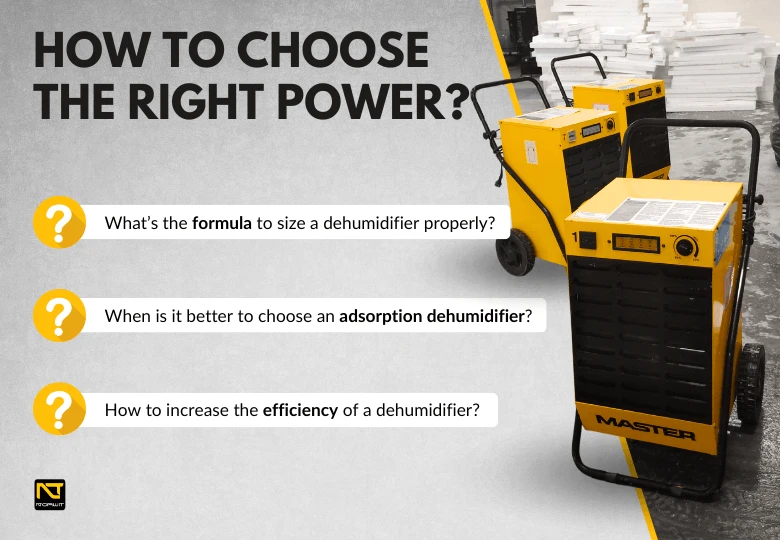 Jaka moc osuszacza powietrza będzie najlepsza? Sprawdź, jak dobrać sprzęt!