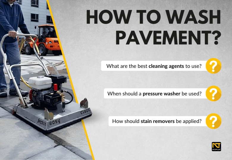 How to Effectively Clean Paving Stones? Proven Methods and Equipment from NORWIT.PL