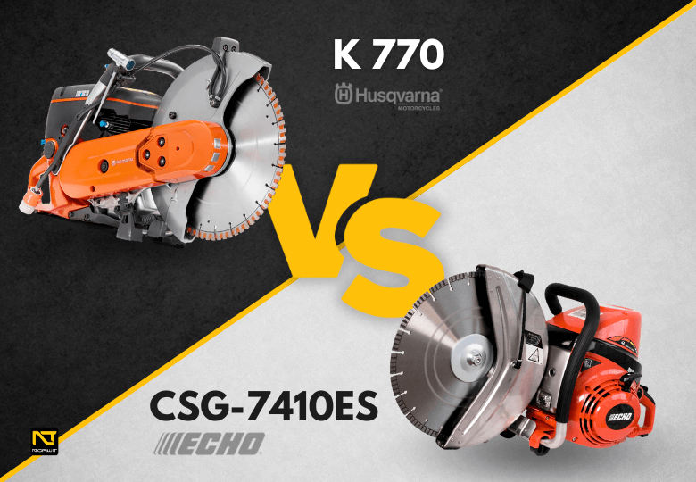 Husqvarna K 770 vs Echo CSG-7410ES: A comprehensive comparison of the best disc cutters