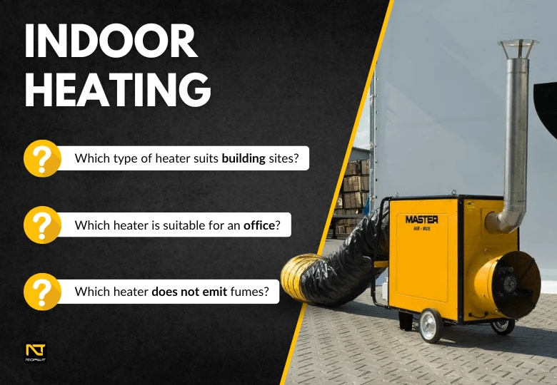 How to Effectively Heat a Workplace? A Guide to Heaters for Offices, Halls, and Construction Sites!