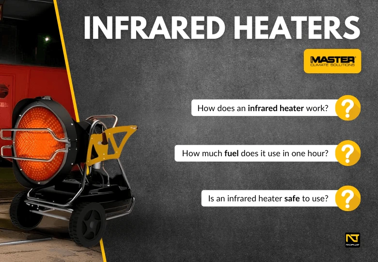 Master Oil-Fired Infrared Heater – Efficient Heating for Halls and Workshops