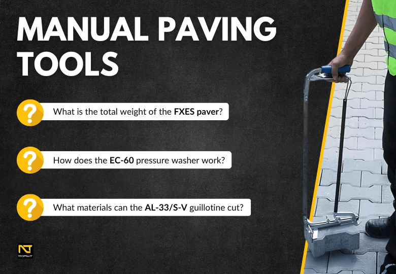 Manual Paving Tools – Choose Professional Equipment from NORWIT.PL