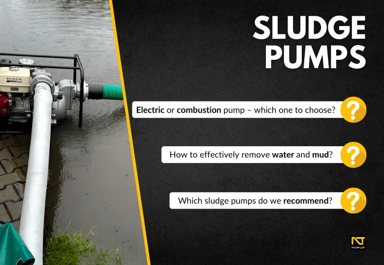 Sludge pumps – How to choose the best model for effective water and waste removal