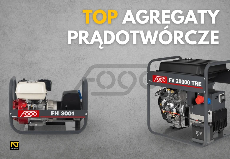 Najlepiej sprzedające się agregaty prądotwórcze – TOP modele w NORWIT.PL!