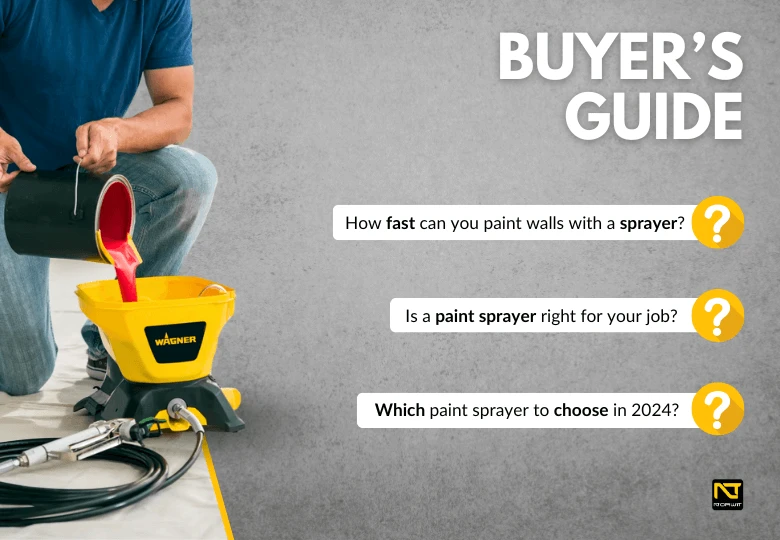 2024 Buyer's Guide! Discover the best paint sprayers from NORWIT.PL!