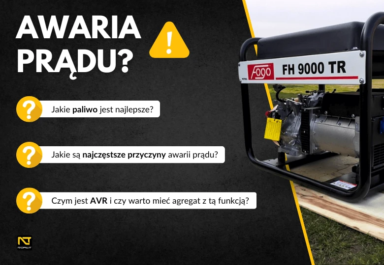 Awaria prądu? Sprawdź, jak się zabezpieczyć i jaki agregat prądotwórczy wybrać do domu!