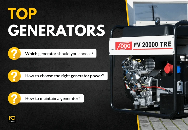 Most Popular Power Generators – Which Models Are Worth Choosing?