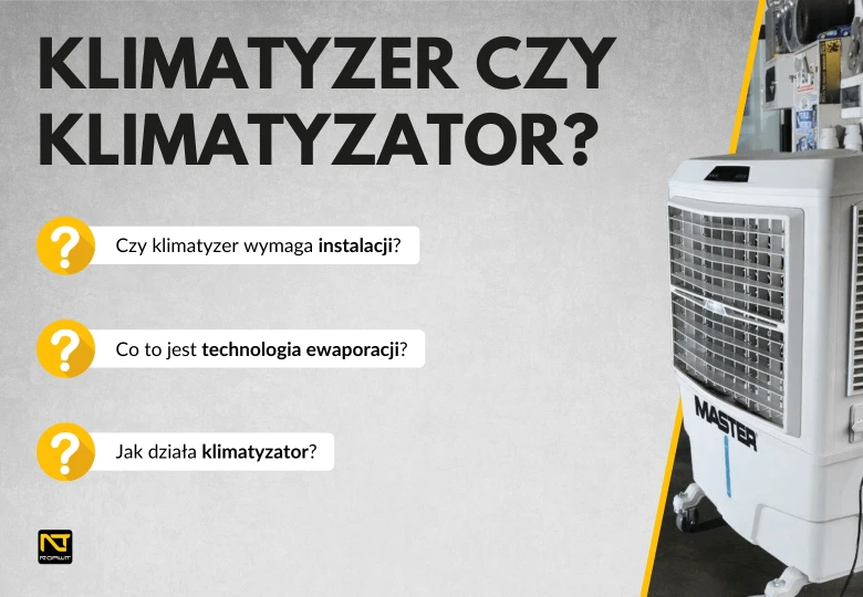 Klimatyzer czy klimatyzator? Porównanie, zasada działania i polecane modele z NORWIT.PL