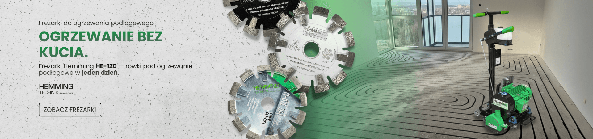 Frezarki do podłogówki