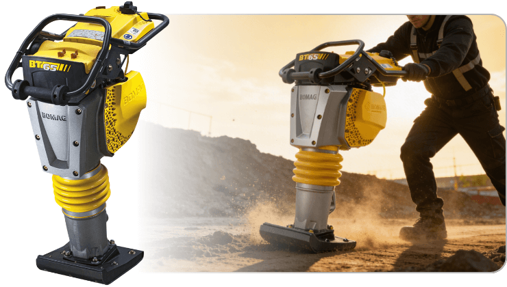 Ubijak Bomag BT 65 11"